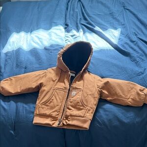 Carhartt Kids Tan Hooded Jacket